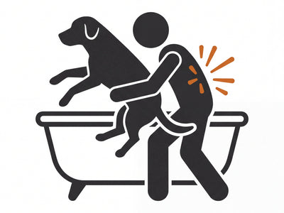 Lifting Heavy Dogs Into High Tubs