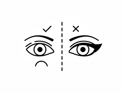 Choosing Invisible Lines Over Dramatic Eyes