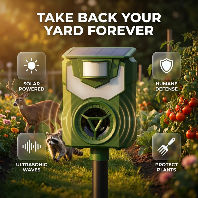 Say Goodbye To Destroyed Gardens And Torn Up Trash Forever