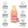 High-Dose 12000mg Collagen Peptides, Bovine Hydrolysed Liquid, with added Vitamin C, Zinc & Manganese, 16 Day Supply, Made in UK