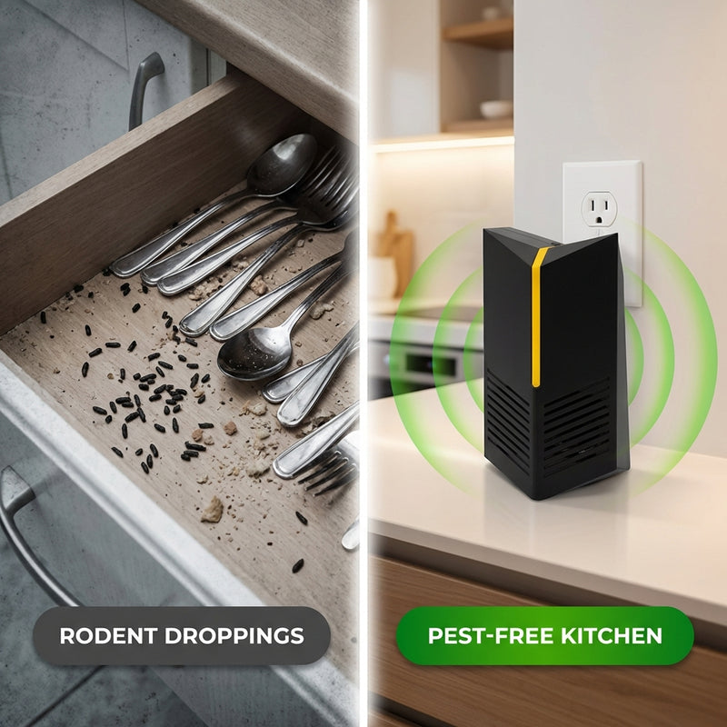 Never Find Droppings In Your Kitchen Drawers Again