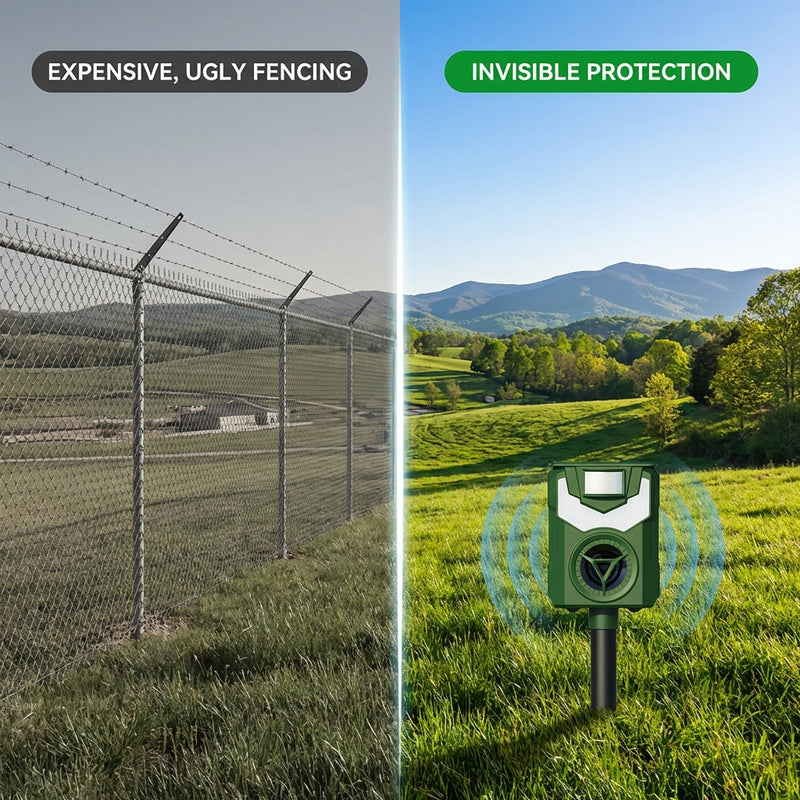 Protect Multiple Acres Without Building Ugly, Expensive Fencing