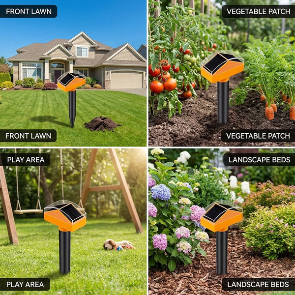Where To Use The Solar Energy Ultrasonic Rodent Repeller