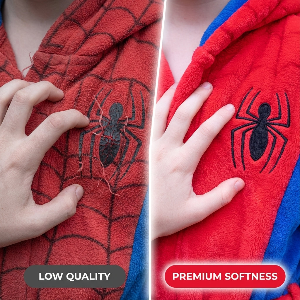 Cool & New - Spiderman Dressing gown for boys